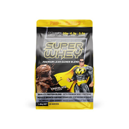 Maxs Supplements Pro Series Super Whey 1.8kg Chocolate