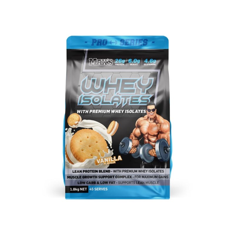 Maxs Supplements Pro Series Whey Isolate Maxs Supplements