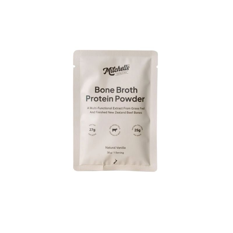 Mitchells Nutrition Bone Broth Protein Powder 30g Vanilla