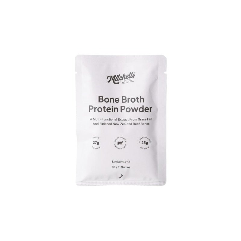Mitchells Nutrition Bone Broth Protein Powder 30g Unflavoured