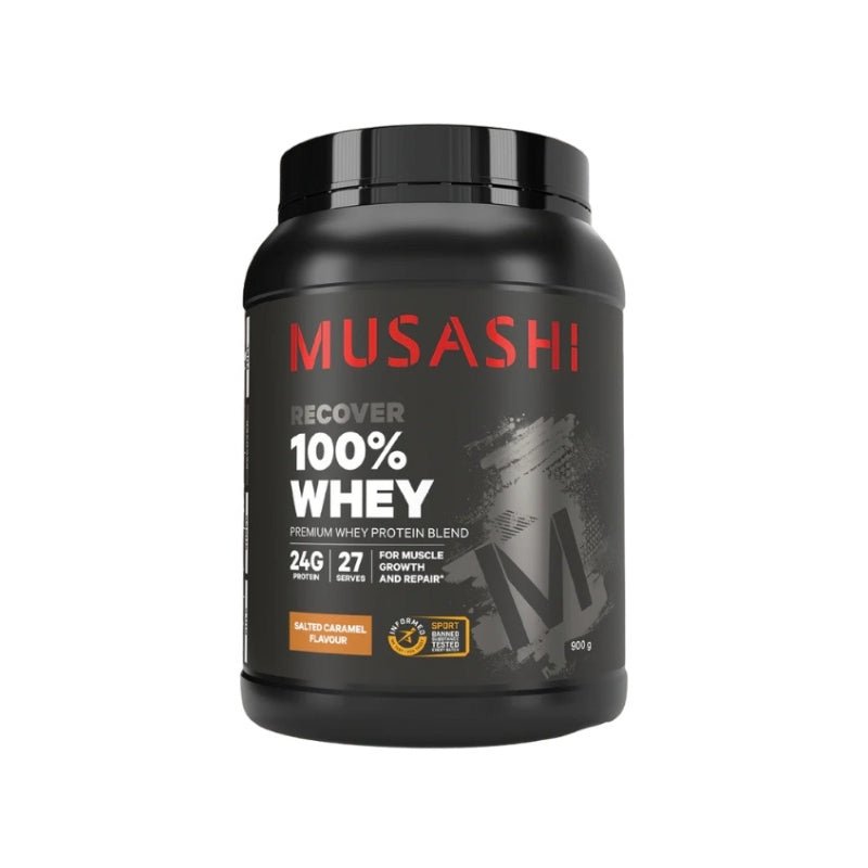 Musashi 100% Whey 900g Salted Caramel