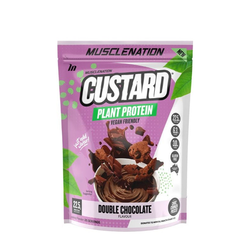 Muscle Nation Plant Custard Plant Protein Powder