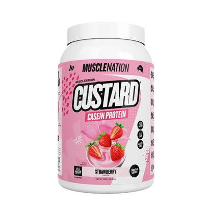 Muscle Nation Custard Strawberry