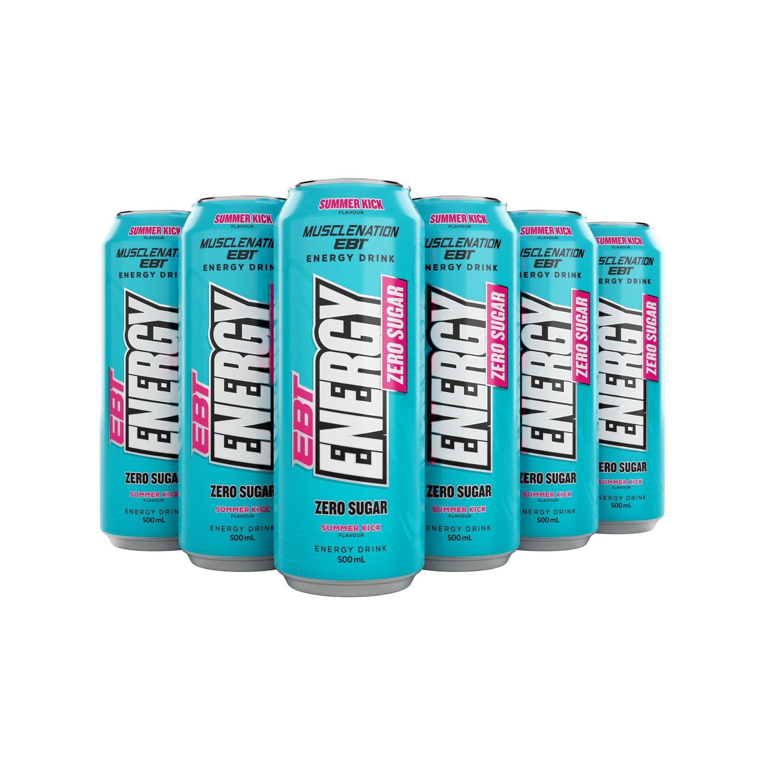 Muscle Nation Energy Drink Summer Kick Case of 12