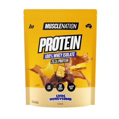 Muscle Nation Whey Protein Isolate Choc Honeycomb