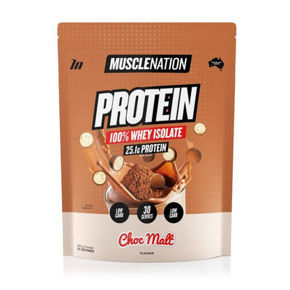 Muscle Nation Whey Protein Isolate Choc Malt