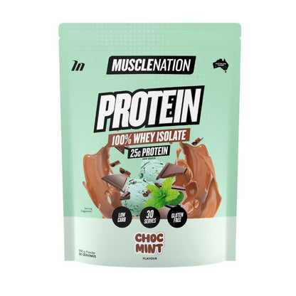 Muscle Nation Whey Protein Isolate Choc Mint
