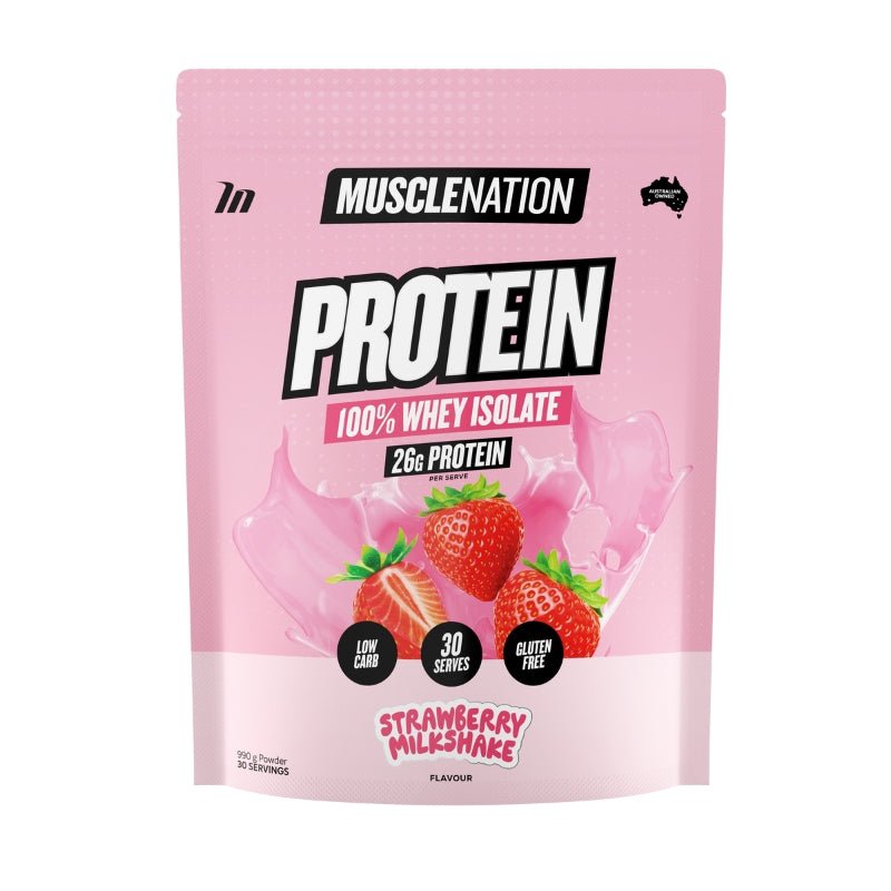 Muscle Nation Whey Protein Isolate Strawberry