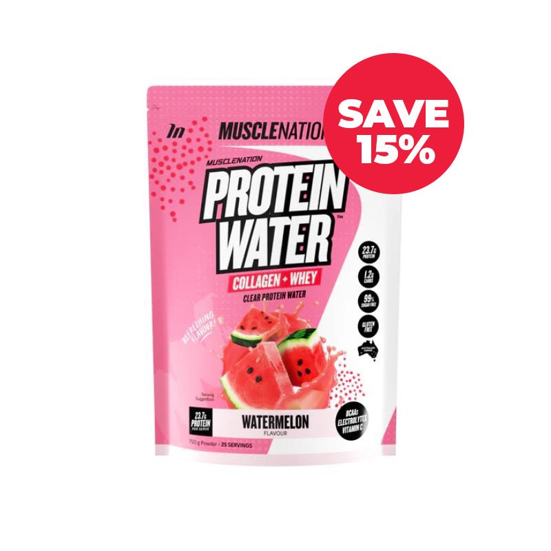 Muscle Nation Protein Water Watermelon SAVE 15%