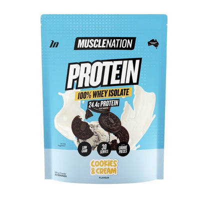 Muscle Nation Whey Protein Isolate - Cookies &amp; Cream