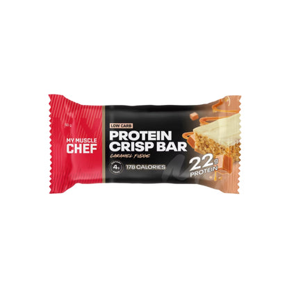 My Muscle Chef Protein Crisp Bar - Caramel Fudge