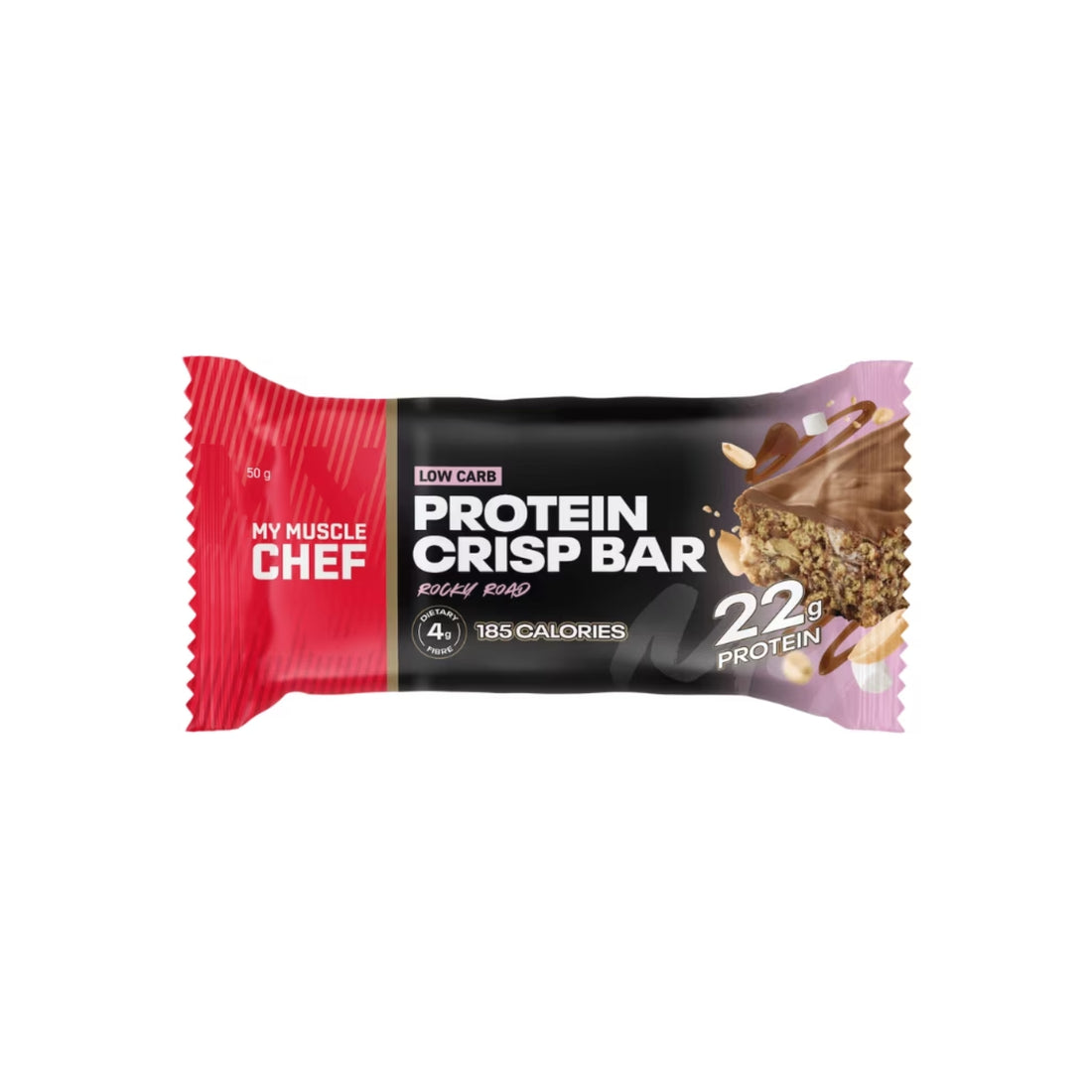 My Muscle Chef Protein Crisp Bar - Rocky Road