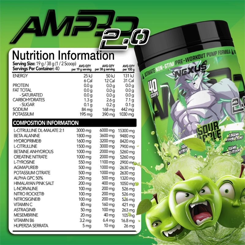 Nexus AMP3D 2.0 - Australian Sports Nutrition