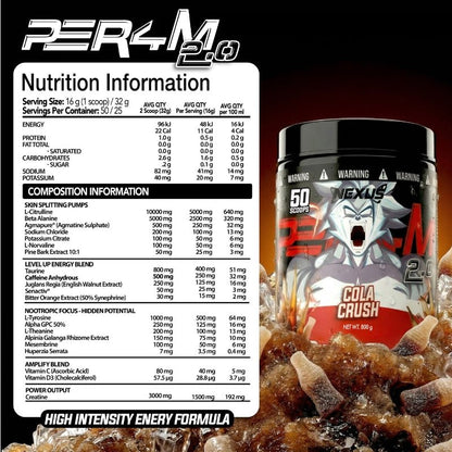 Nexus PER4M 2.0 Nexus Sports Nutrition