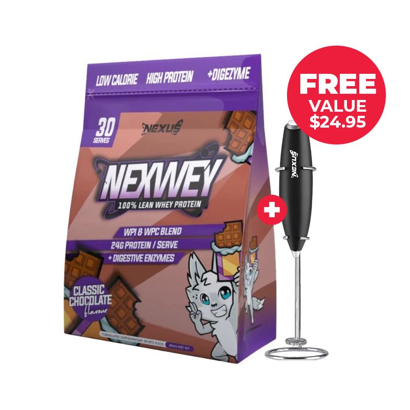Nexus Nexwhey + FREE Hand Mixer | Value $24.95