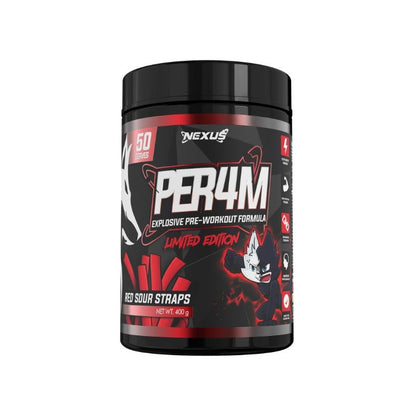 Nexus PER4M - Red Sour Straps