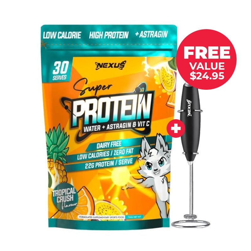 Nexus Protein Water + FREE Hand Mixer | Value $24.95