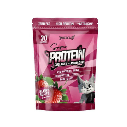 Nexus Super Protein - Collagen Berry Blast