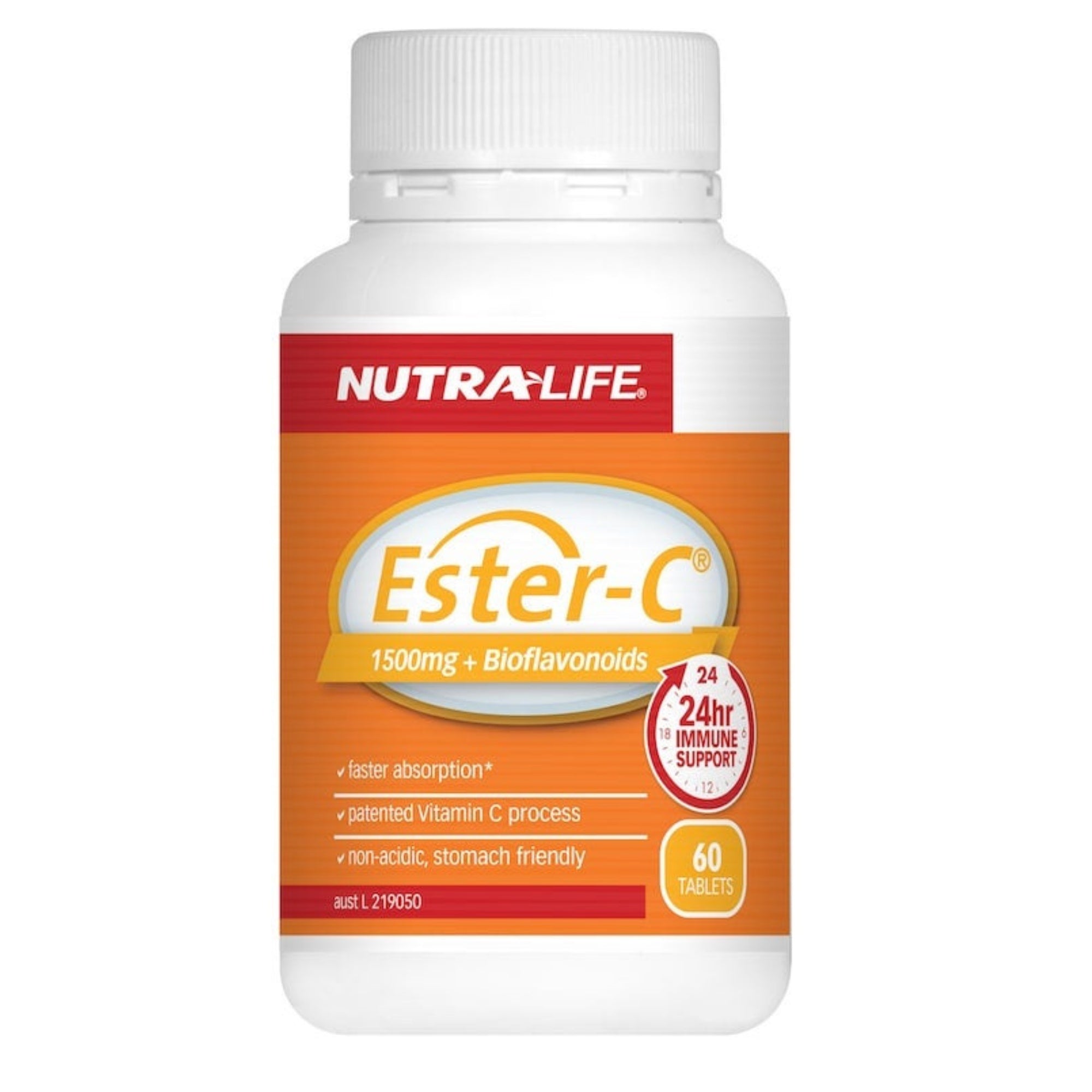 Nutra-Life Ester-C 1500mg Bioflav Vitamins and Health