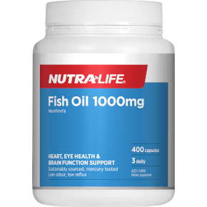 Nutra-Life Fish Oil 1000mg Vitamins and Health