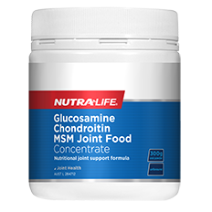 Nutra-Life Glucosamine Chondroitin MSN Jont Food Vitamins and Health