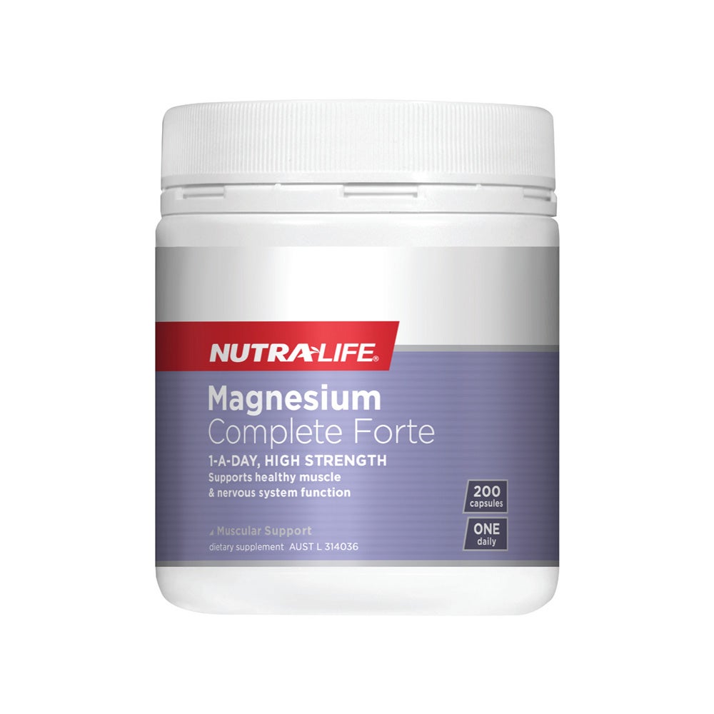 Nutra-Life Magnesium Complete Forte Vitamins and Health