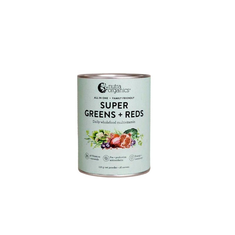 Nutra Organics Super Greens + Reds Nutra Organics