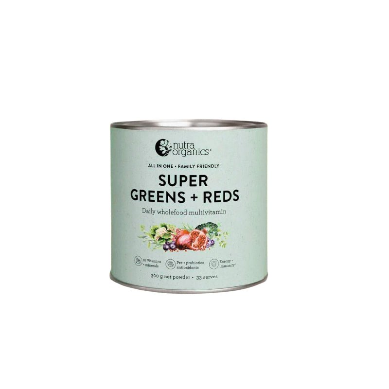 Nutra Organics Super Greens + Reds Nutra Organics