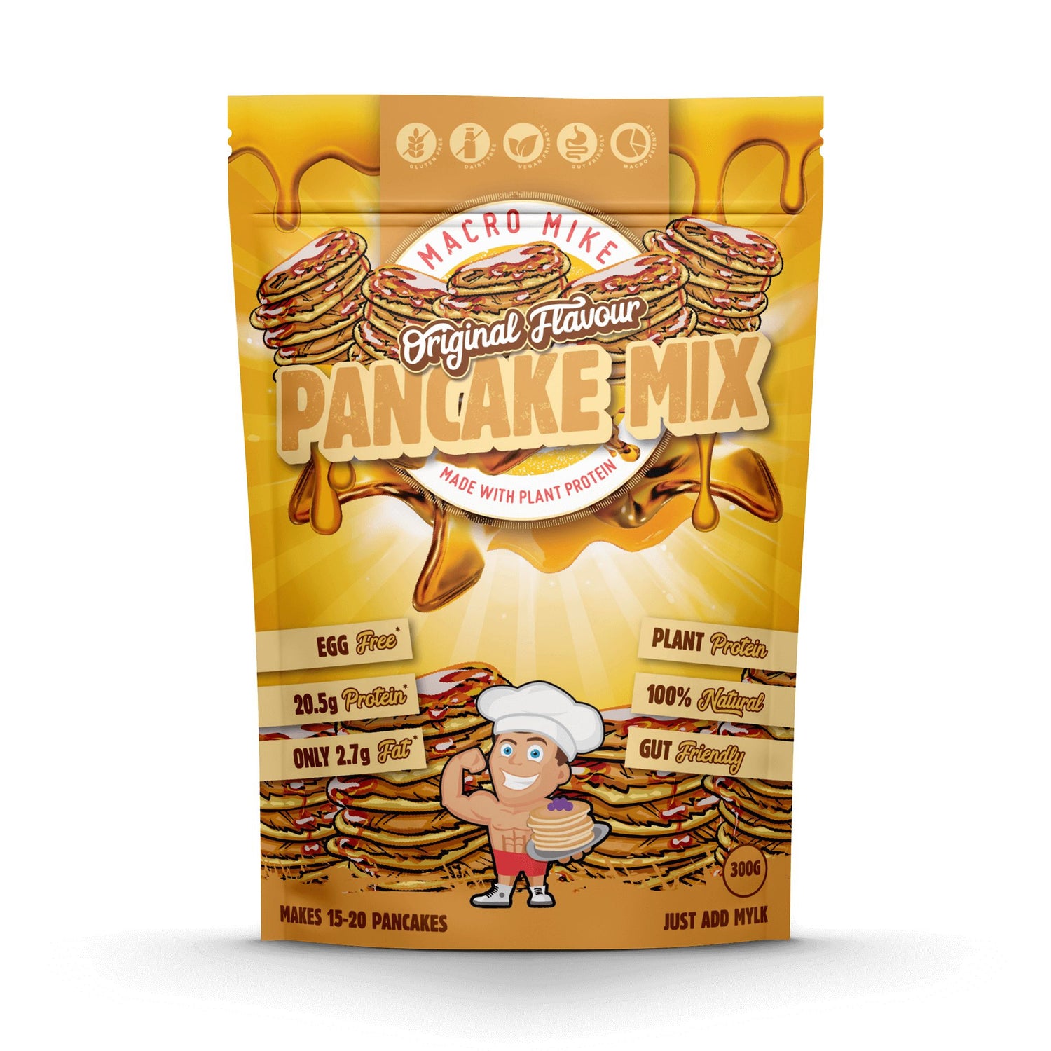 Macro Mike Pancake Baking Mix Baking