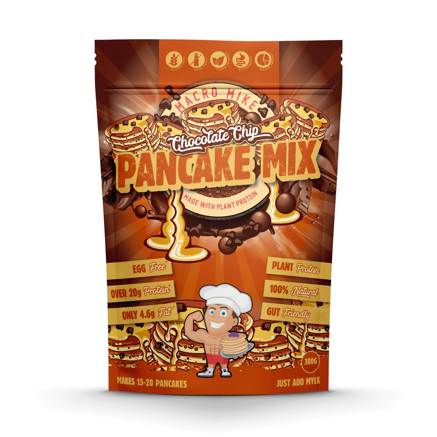 Macro Mike Pancake Baking Mix Baking