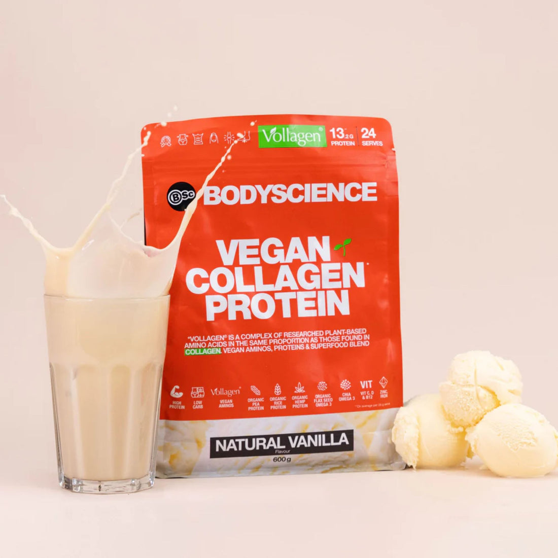 Body Science BSC Vegan Collogen Protein
