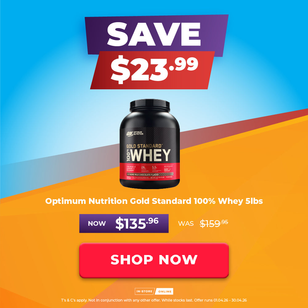 SAVE $23.99 Optimum Nutrition Gold Standard Whey