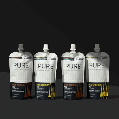 Pure Performance Race Energy Gel 185g + Caffeine Pure Sports Nutrition