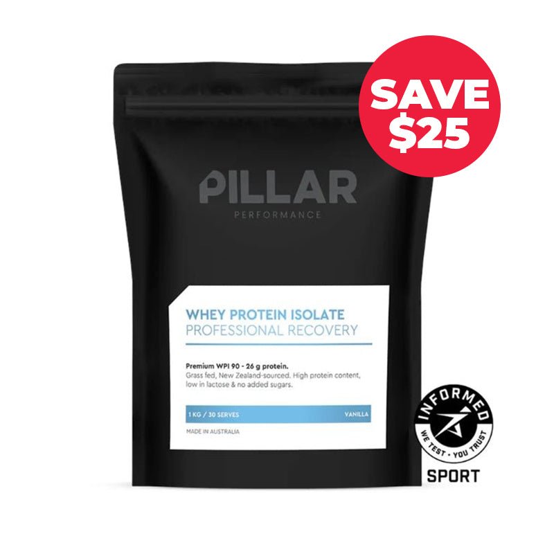 Pillar Whey Protein Isolate Professional Recovery Pillar Performance