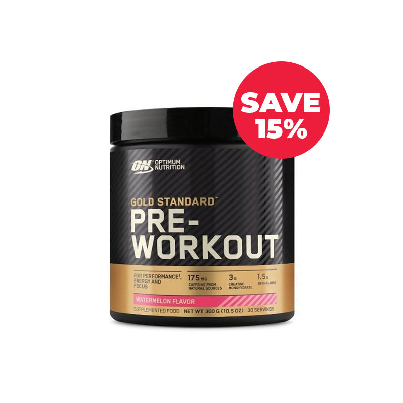 SAVE 15% Optimum Nutrition Gold Standard Pre Workout