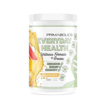 Primabolics Everyday Health Wellness Formula + Greens 40 serve - Paradise Fruits