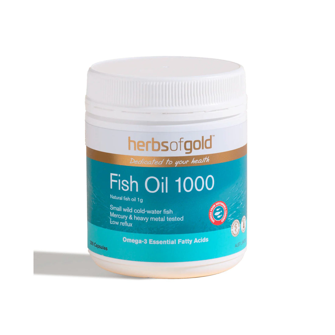 Herbs of Gold Fish Oil 1000 Vitamins and Health