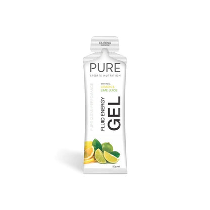 Pure Fluid Energy Gel Pure Sports Nutrition - Lemon Lime