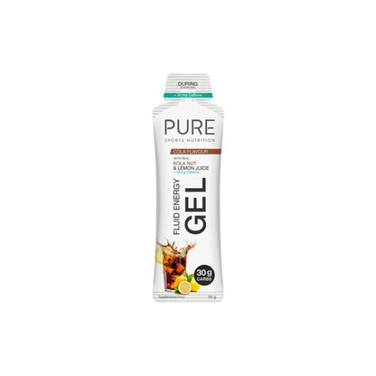 Pure Fluid Energy Gel + Caffeine - Cola