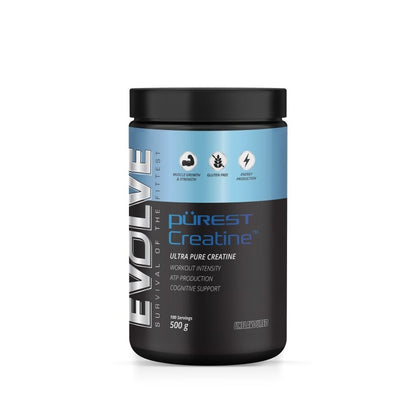 Evolve Purest Creatine Monohydrate Evolve Nutrition