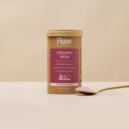 Raw Real Food Nutrients Organic Iron
