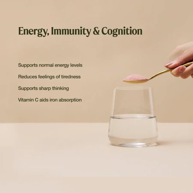 Raw Real Food Nutrients Organic Iron