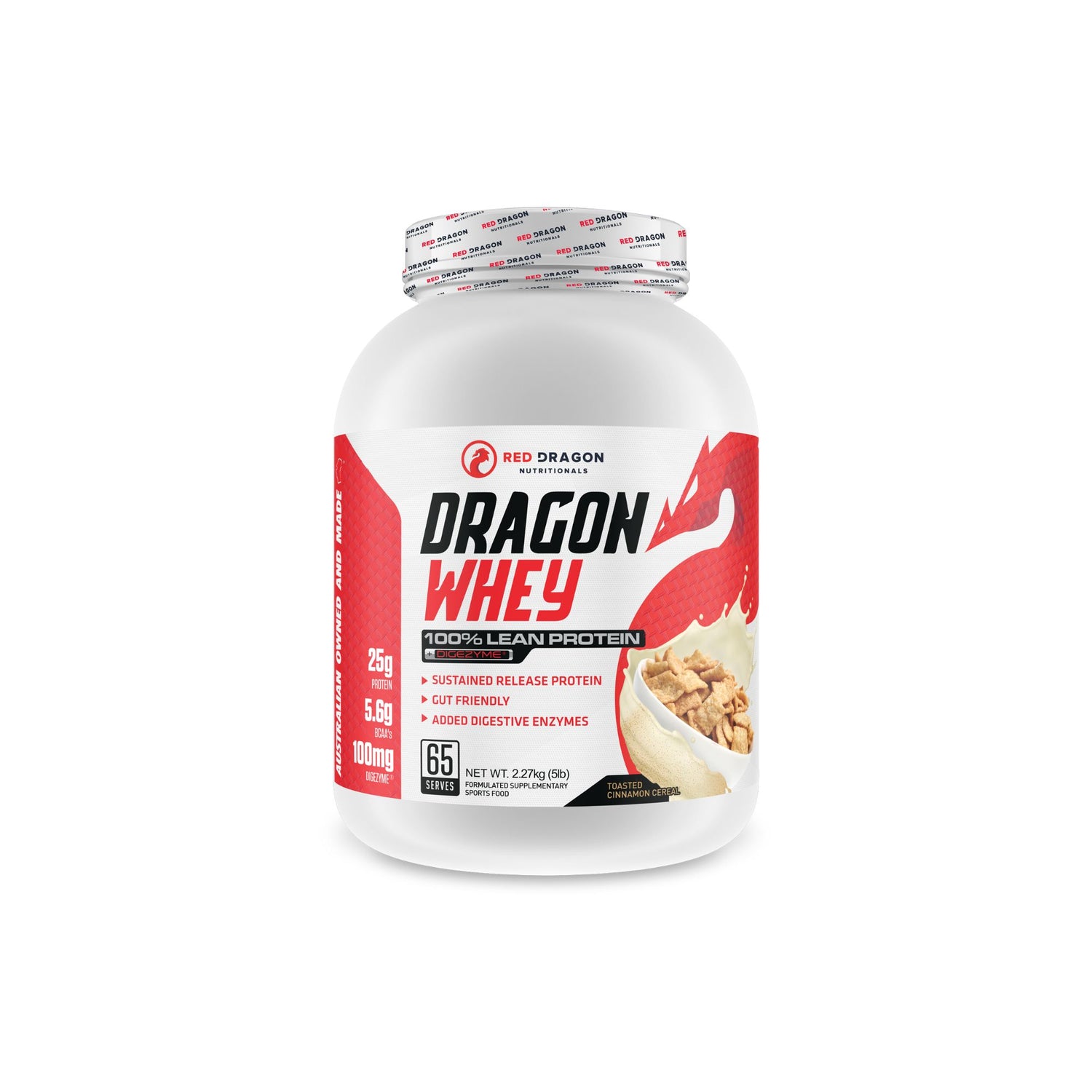 Red Dragon Whey - Toasted Cinnamon Cereal