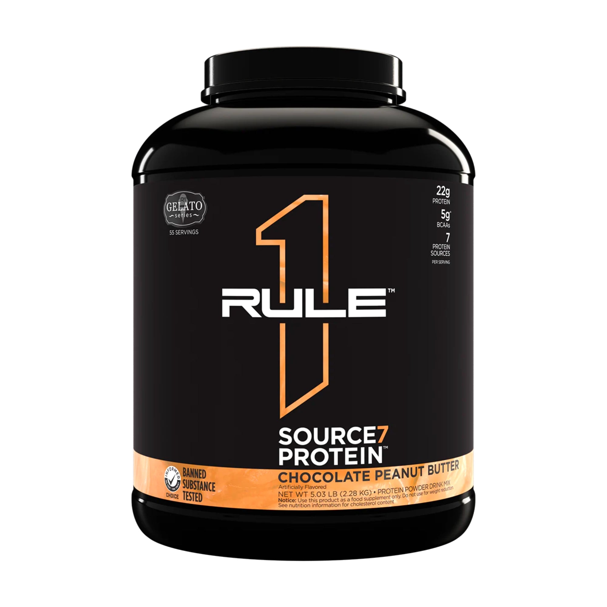 Rule 1 Source 7 Protein - Chocolate Peanut Butter 5LB