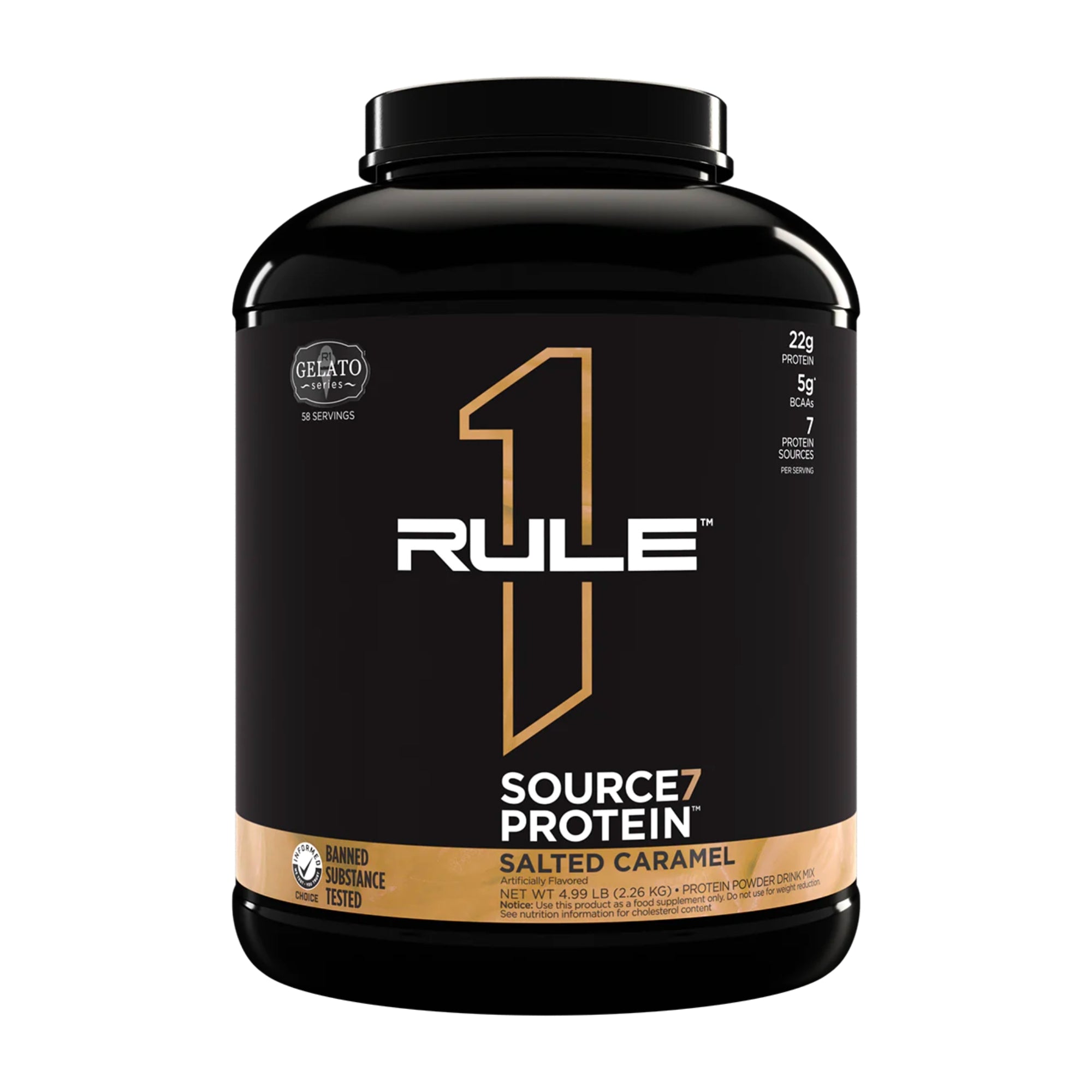 Rule 1 Source 7 Protein - Salted Caramel 5LB