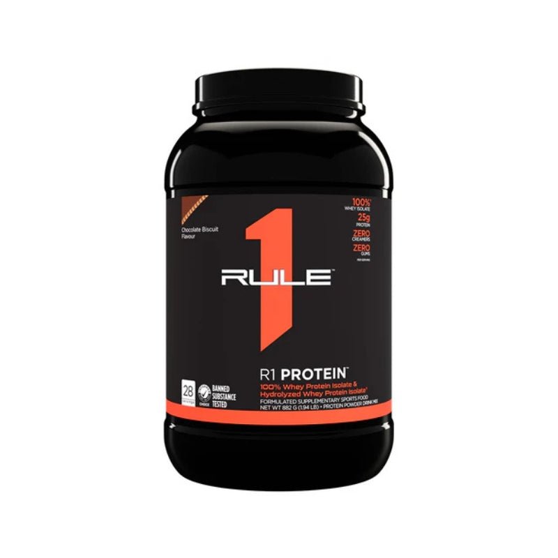 Rule 1 WPI Protein 2lb - Choc Biscuit