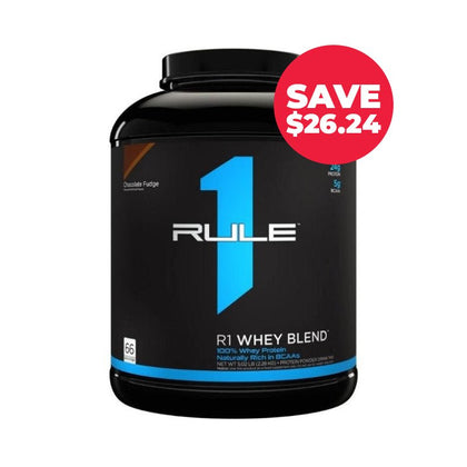 Rule 1 Whey 5LB Chocolate SAVE $26.24