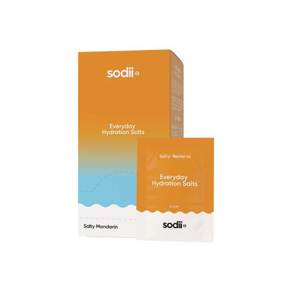 Sodii Everyday Hydration Salts Sachets Sodii - Mandarin