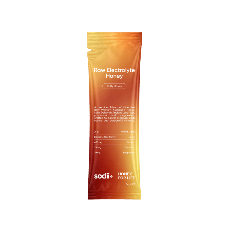 Sodii Raw Electrolyte Honey Sachet Sodii