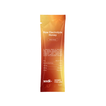 Sodii Raw Electrolyte Honey Sachet Sodii
